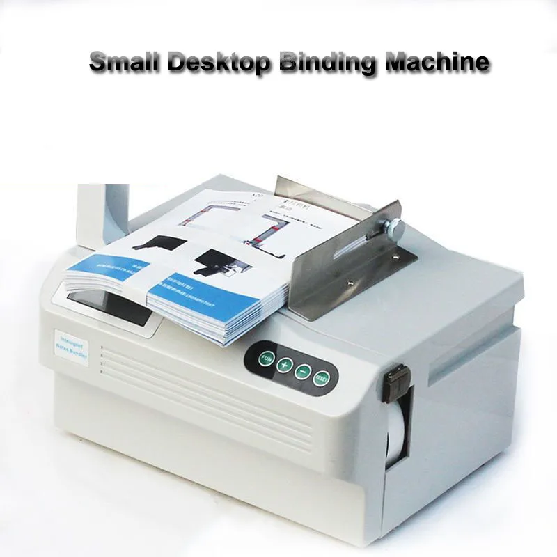 

220V Intelligent Small Banknote Binding Machine Paper Tape Tying Machine Supermarket Hot Melt Paper Belt Strapping Machine
