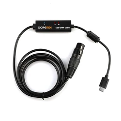 DOREMiDi cavo da USB-C a DMX converti DMX/RDM