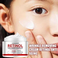 Rétinol Lifting raffermissant crème pour le visage collagène rides lisses hydratant pour la peau du visage estompe les ridules éclaircir les soins de la peau cosmétiques 3