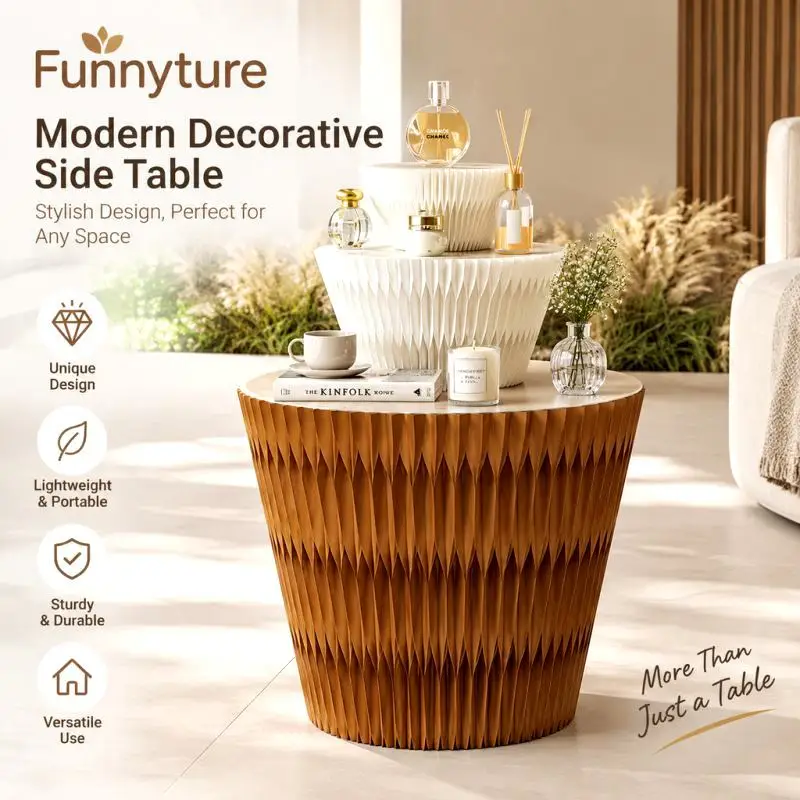 Folding Display Stand Eco-Friendly Space-Saving Creative Island Rack for Trade Show Window Retail Store