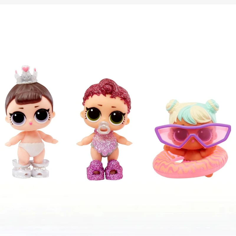 L.O.L. ¡Sorpresa! LOL Surprise Bubble Foam Lil Sisters Doll-coleccionable Baby Sister Great Toys, regalos de vacaciones para niños