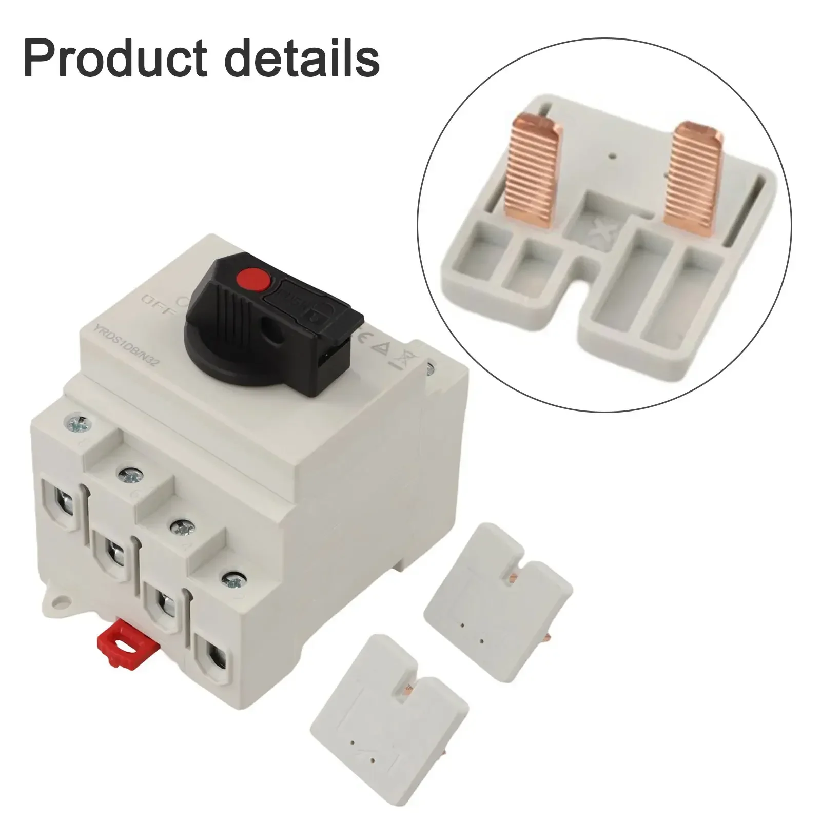 

Contactors Circuits Isolator Compact Unit Integration DIN Rail Mounting Flame Retardant Mechanism Flexible Knob Design