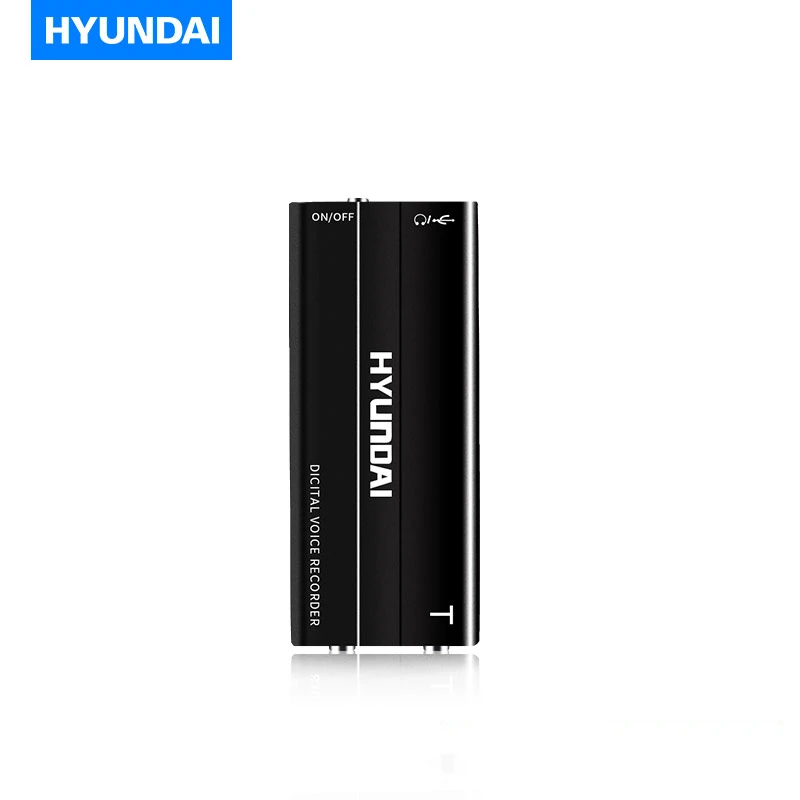 

Hyundai E100 Mini Digital Voice-activated Audio Recorder One-key Rec Real-time Playback Magnetic Hearing Aid Meeting Dictaphone