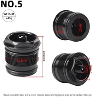 Ensamblaje de tapa de horquilla de aire para bicicleta, montaje de tapa de horquilla de aire, X Mm, tuerca de válvula de horquilla de bicicleta XP Mm