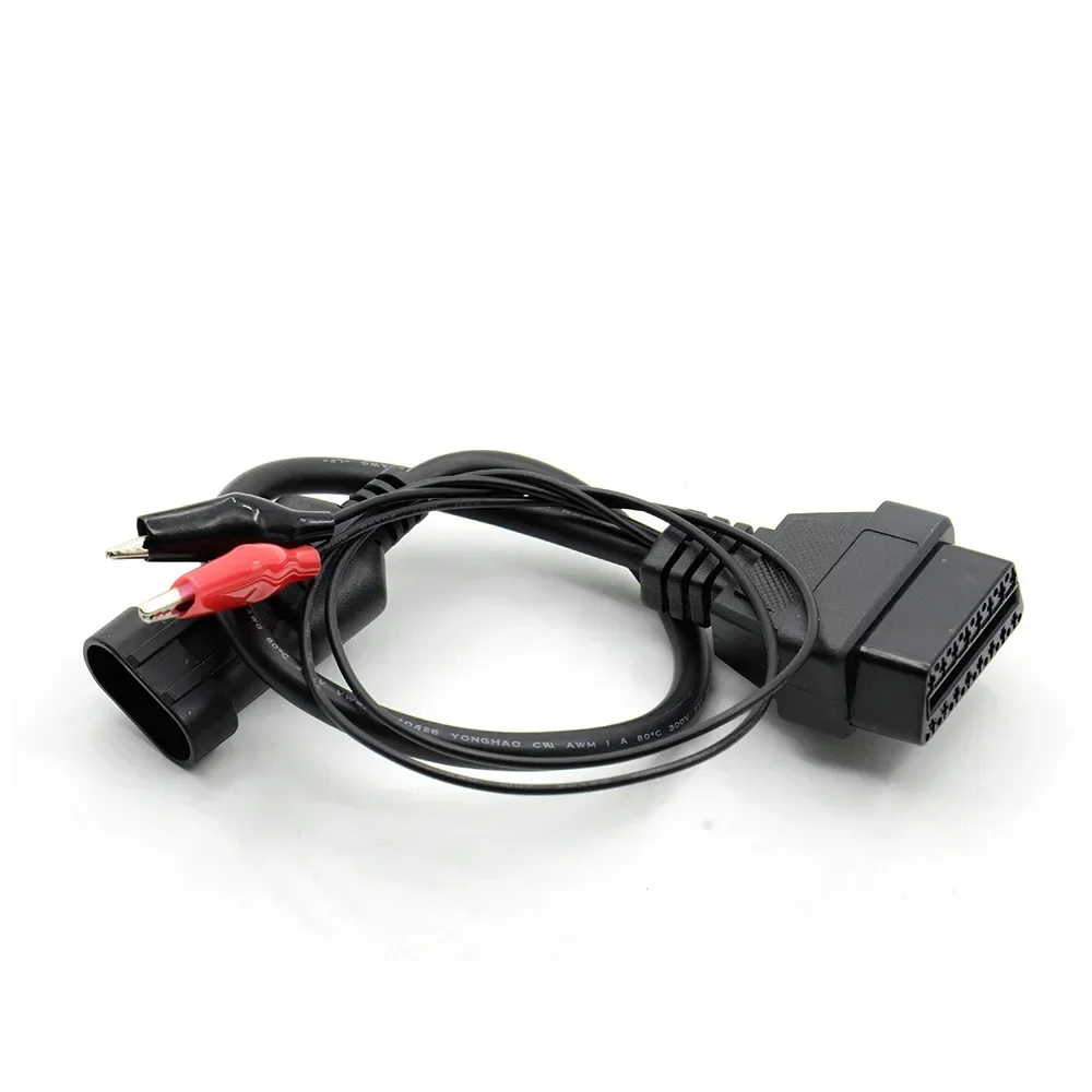 NEW for Fiat 3pin Lancia FOR Alfa Romeo 3 Pin OBD2 16 Pin Tool Adapter Cable Adapter Car Extension Diagnostic Connector Cables