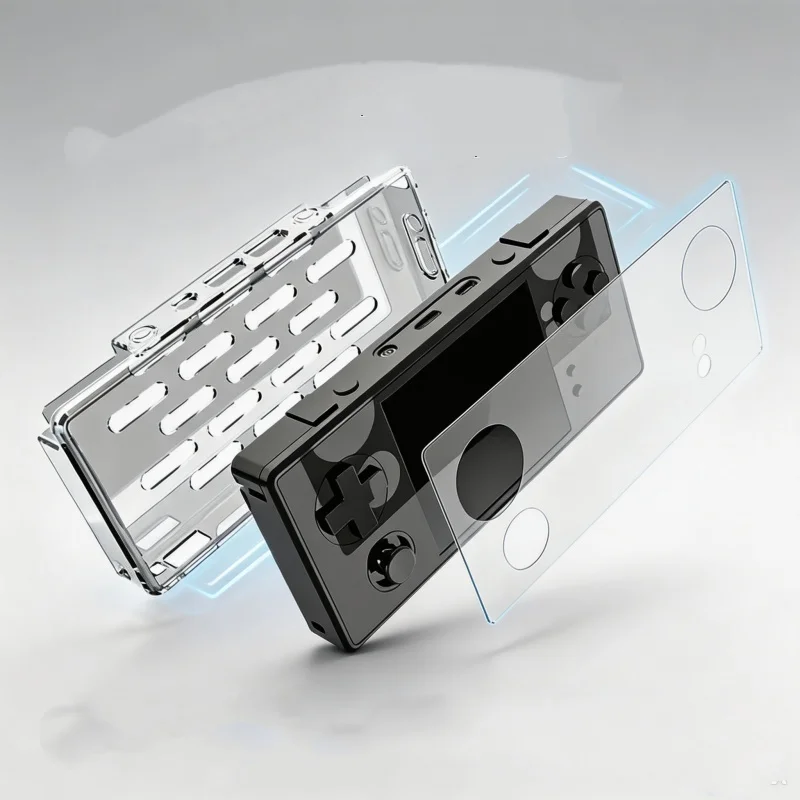 Clear TPU Heat‑Dissipation Protective Case For GKD 350H Ultra Anti‑Scratch Shock‑Absorbing Transparent Shell Game Accessories