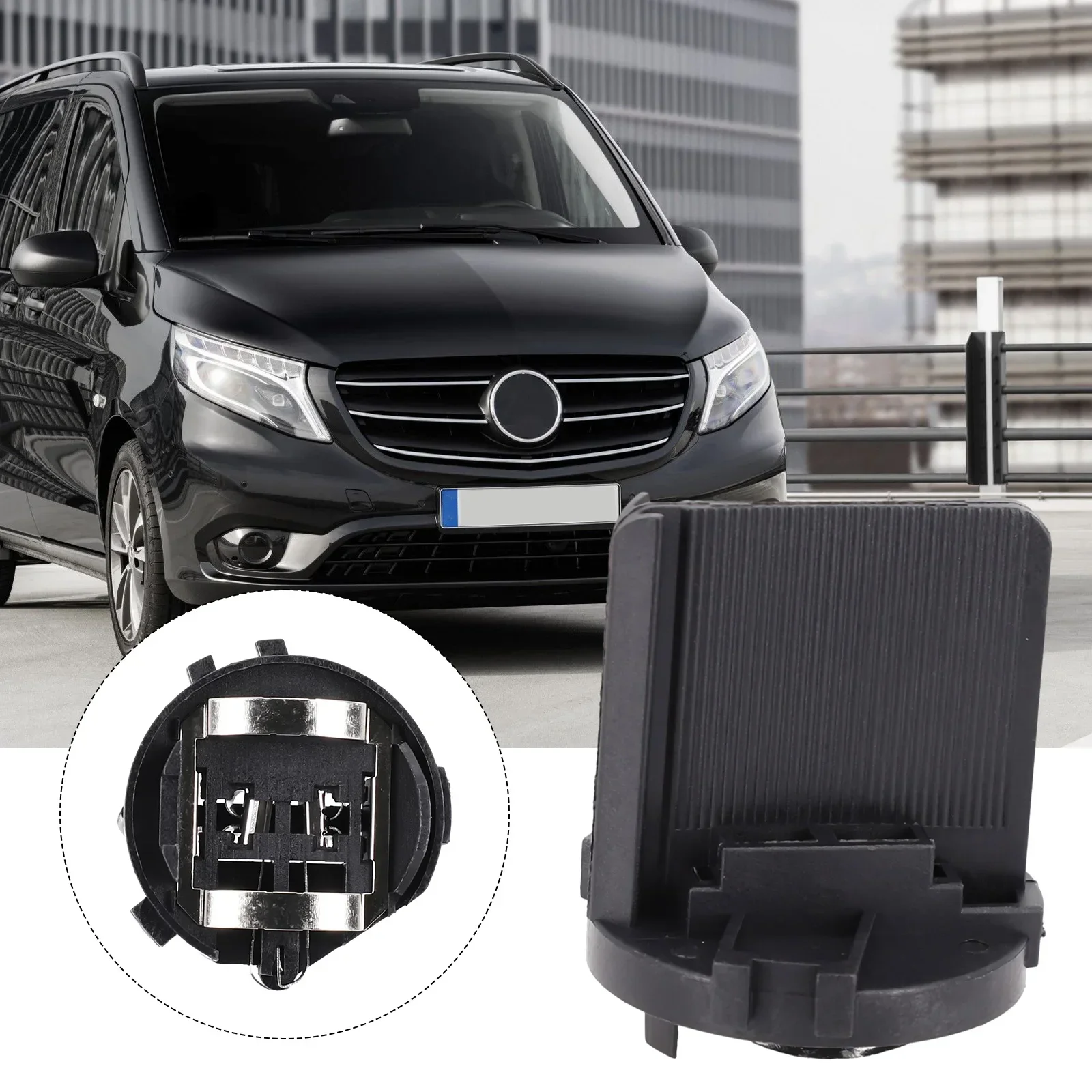 

1x держатель лампы для фар H7, подходит для Mercedes-Vito W447 W448 2015-2021/ Sprinter W906 2006-2021 # A 9068260282 / 5К 0941109 C