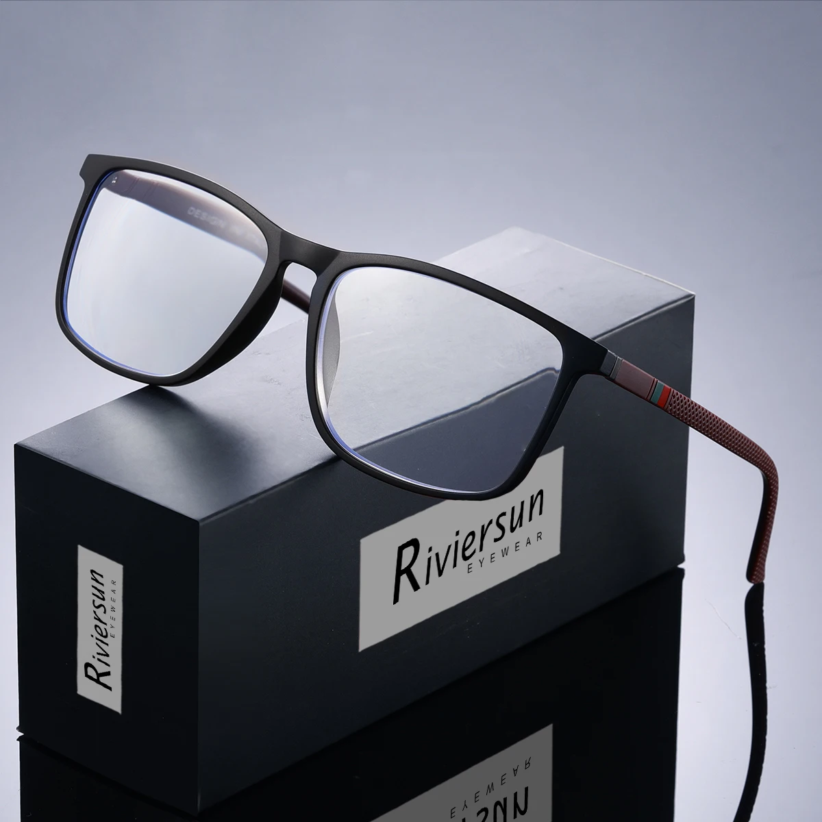 Klassische Lesebrille für Damen/Herren, klare Gläser, rechteckiges Gestell, Blaulichtfilter, Brille für Altersweitsichtigkeit +1,0 +1,5 +2,0 +2,5 +3,5