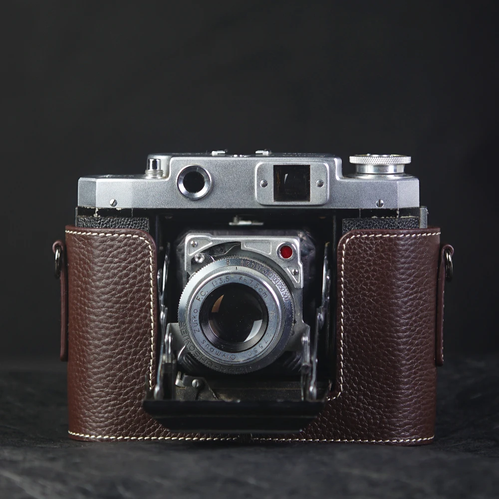 

Quick Release Handmade Half Case For MAMIYA 6 Case Leather Leather Camera Half Case Leather Case Camera Strap