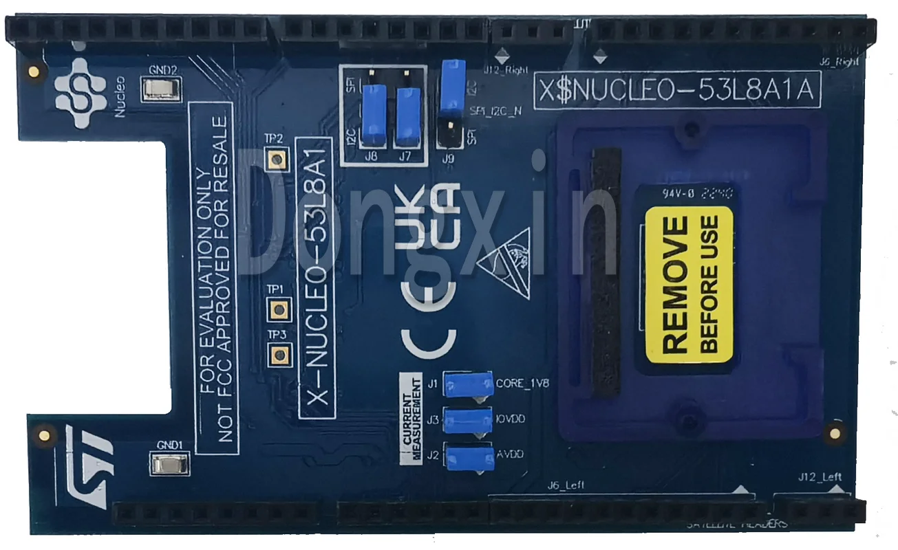 Spot X-NUCLEO-53L8A1 expansion plate VL53L8CX flight time 8X8 multi-area sensor