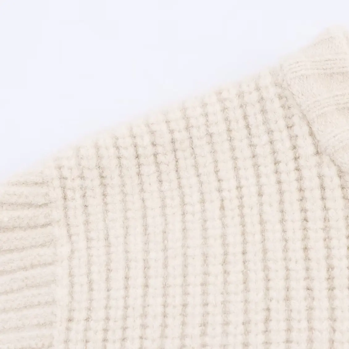 KASLEAD Nowy Damski Sweter Dzianinowy Zapinany na Zamek Okrągły Dekolt Gruba Igła Otwarty Kardigan Kamizelka Street Style Włókno Poliestrowe