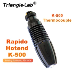 C Trianglelab Rapido hotend K500 Printing flow up to 75mm³/s 115W high temperature 350C for DDB extruder Ender3 V2 CR10 V3