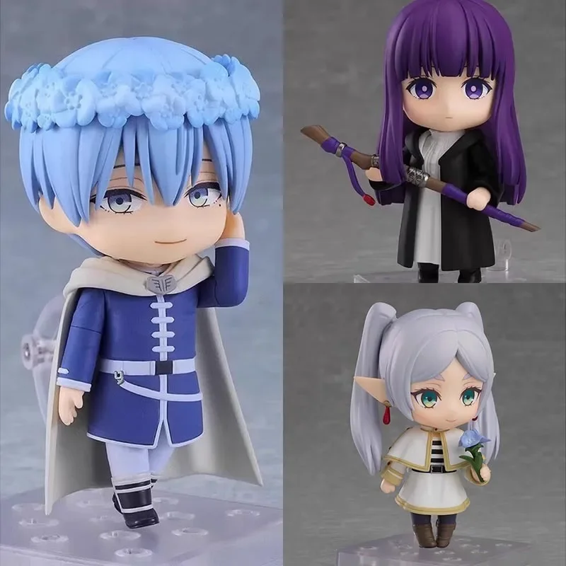 Nendoroid Chibi Frieren Himmel Fern Anime Actionfiguren Beyond Journey'S End Collection Modellpuppenset Spielzeug Geschenk für Anime-Fans