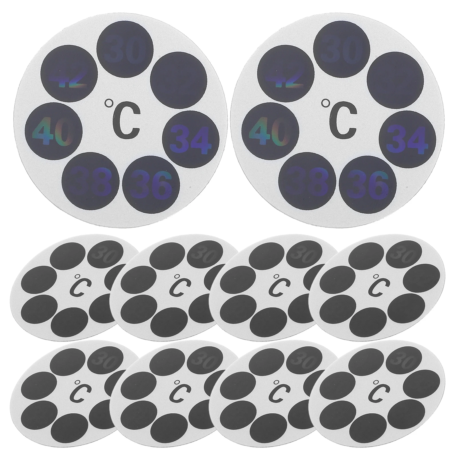 

10pcs Bath Thermometer Sticker Safe Kids Small Thermometer For Aquarium Anti Scald Aquarium Pet Material Waterproof