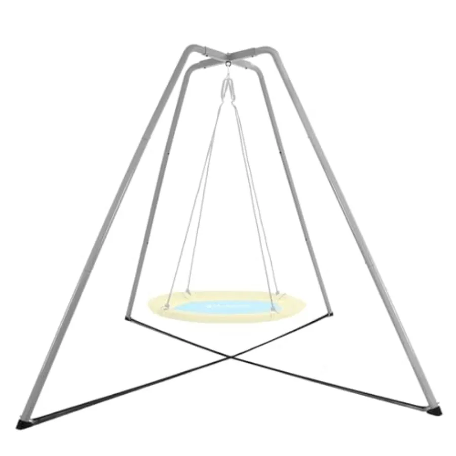 

Heavy Duty Metal Swing Set Frame Designed for Indoor and Outdoor Use Durable Swing Stand Suitable for and Adults Compatible wit