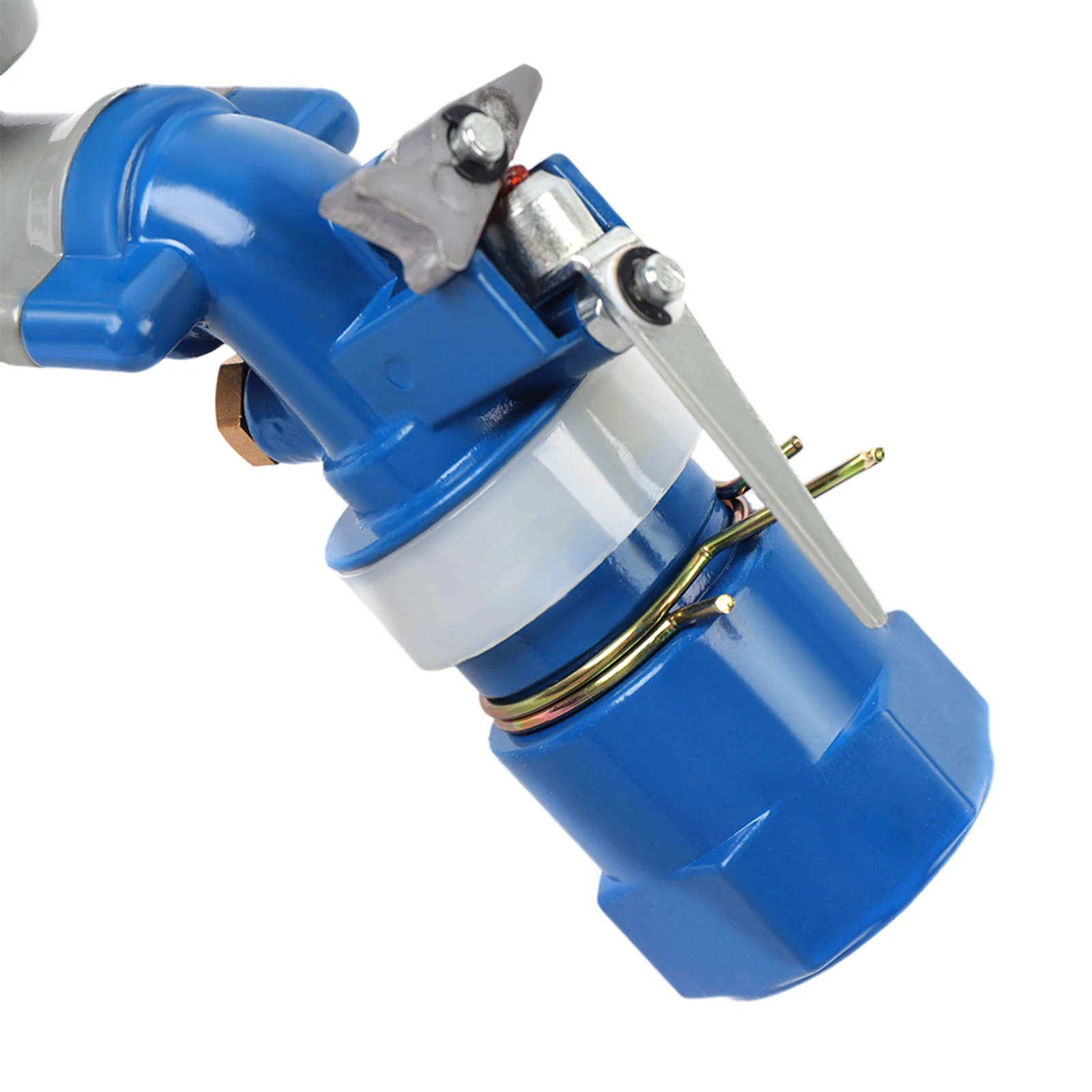 ปืนฉีดน้ำสำหรับการเกษตร 1 นิ้ว, เส้นผ่านศูนย์กลางการฉีด 35-40 เมตร, 36 ° -360 °   สปริงเกอร์รดน้ำสำหรับฟาร์ม, เครื่องมือฉีดน้ำสำหรับการชลประทาน, ฟาร์ม