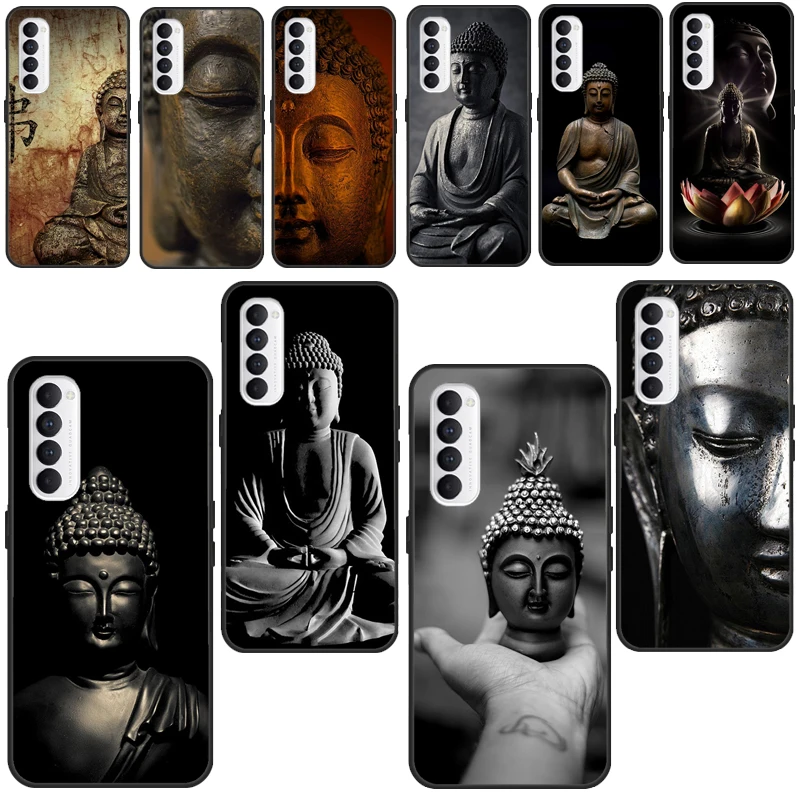 gautama buddha For OPPO A52 A72 A83 A91 A5 A9 A53 A31 2020 F5 F7 Reno 4 Pro 2Z A5S A1K A15 Phone Case