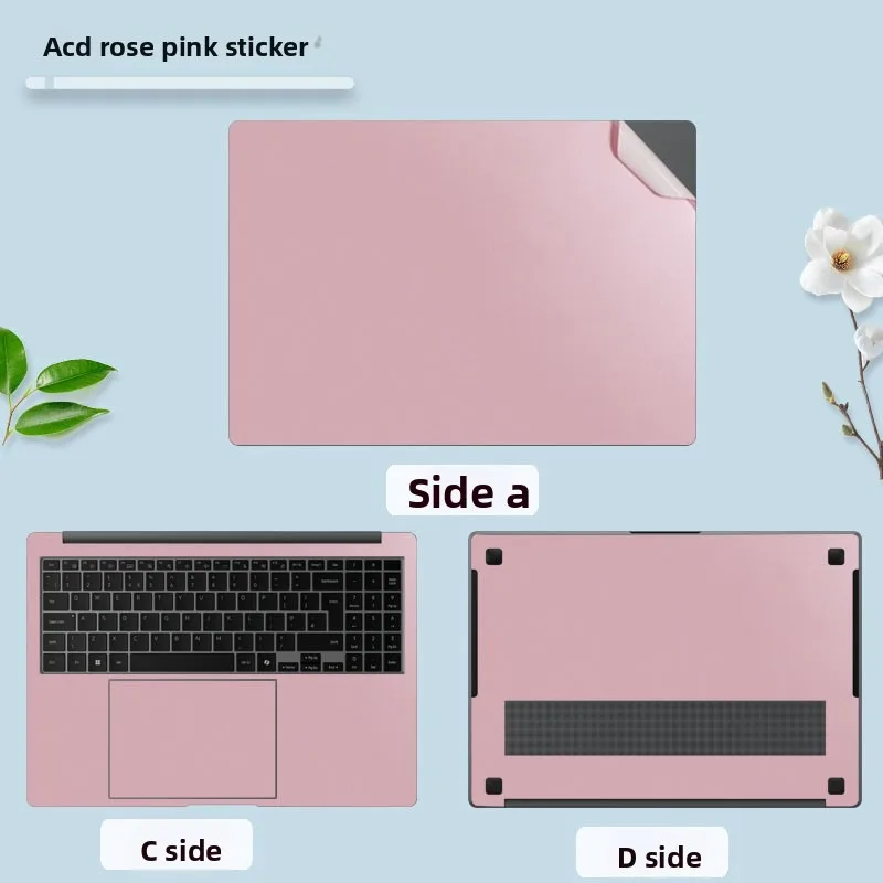 For SAMSUNG Galaxy Book 6 Pro/Ultra 14/16inch Laptop skin solid color body sticker scratch-proof shell protective film