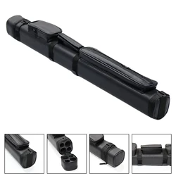 Pool Cue Case com Divisor PU, Snooker Club, Bastão de Bilhar, Bolsa de Transporte, Organização do Clube Profissional, 1/2