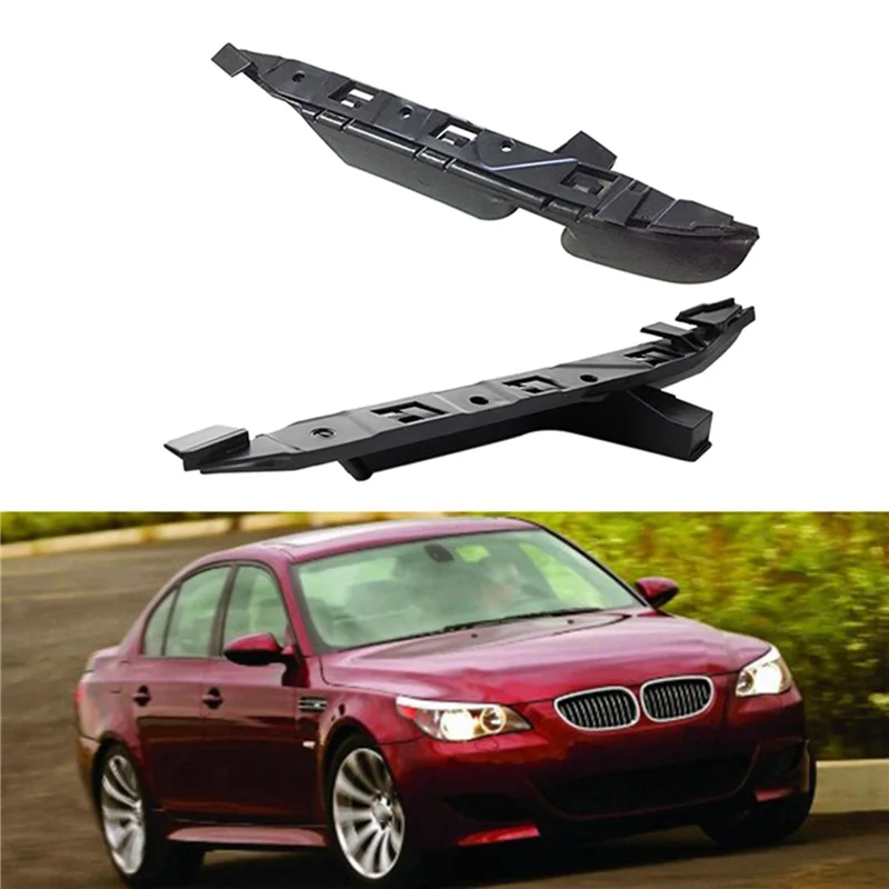 2X زوج الجبهة اليسرى اليمنى الوفير دليل دعم قوس 51117033705 51117033706 ل-BMW E60 E61 525I 528I 530I 545I #3