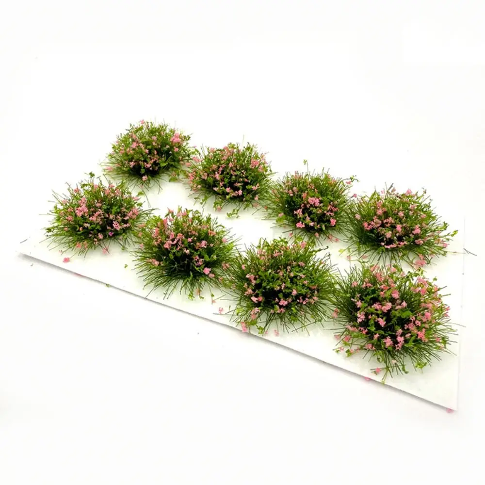 Simulação em miniatura flor cluster brinquedos em miniatura fada jardim vegetação cena modelo de construção diy artesanal