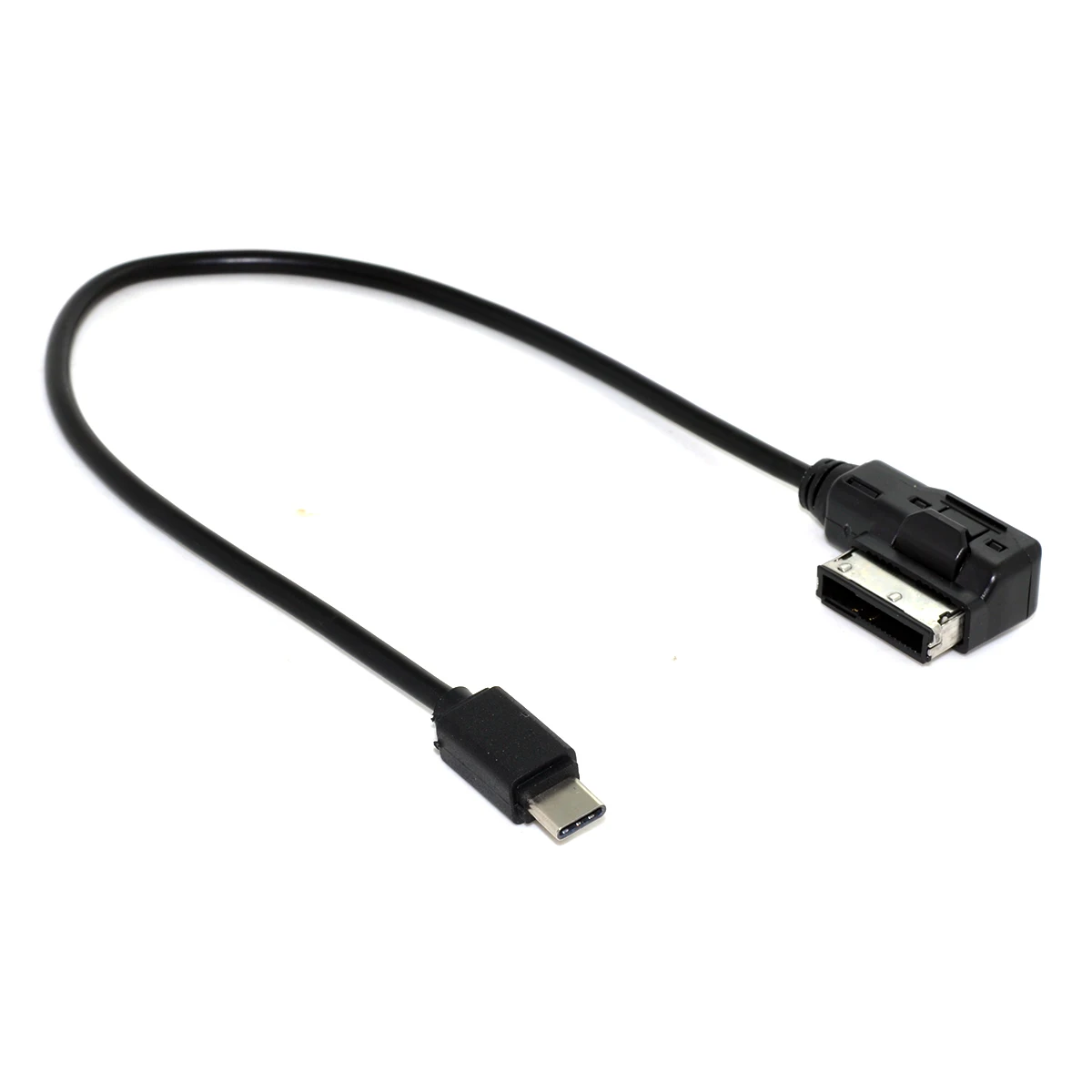 Xiwai Chenyang USB-C USB 3.1 Type C Media in AMI MDI สายอะแดปเตอร์ชาร์จสำหรับรถยนต์ VW Audi 2014 A4 A6 Q7 Q5 & สำหรับ Chromebook