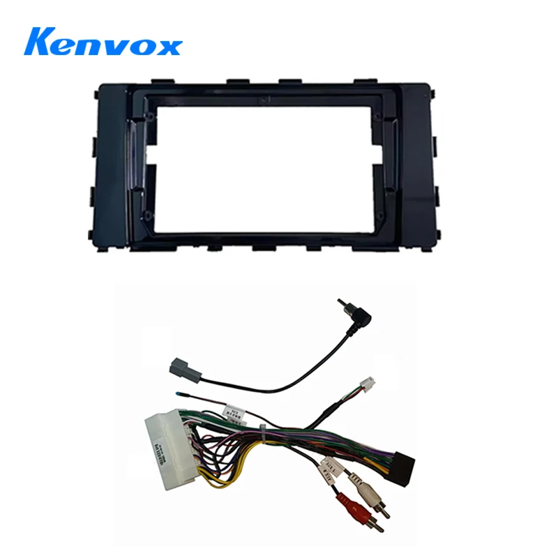 

Car Dash Mount Installation 9 Inch Double 2 Din DVD GPS MP5 Frame Trim Kit Fascia Panel For Hyundai Stargazer 2022 2023