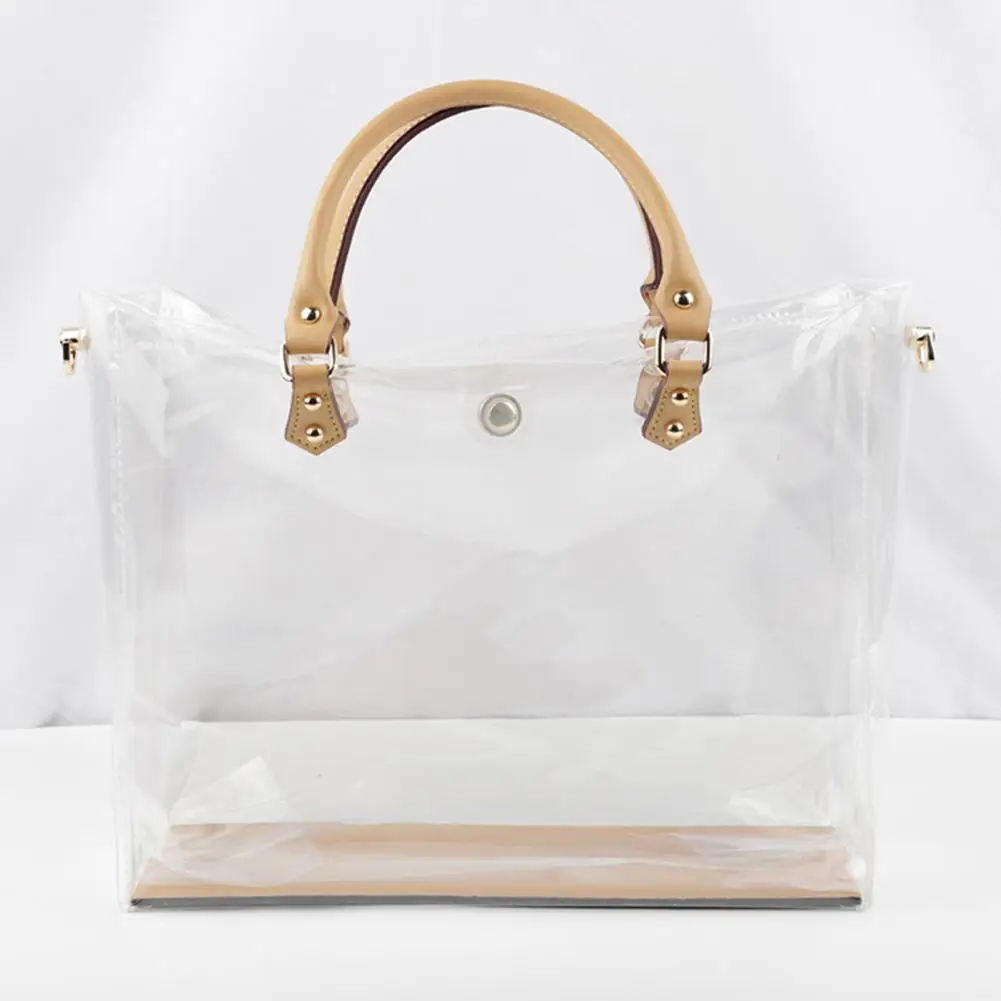 

Diy Tote Bag Transparent Pvc Tote Bag Making Kit with Craft Accessories Diy Handbag Tool Set for Waterproof Handmade Bags Pvc