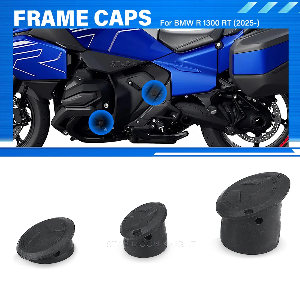 

Motorcycle Frame Hole Cover Caps Plug Decorative Frame Cap Set For BMW R1300RT R 1300 RT R1300 RT 2025 2026 Accessories