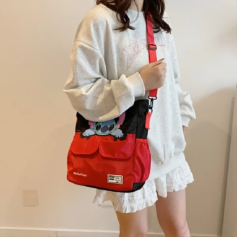 

Disney Cartoon Cute Mickey Mouse Tutoring Bag Elementary School Student Portable Angled Large Capacity Backpack Cute Backpack