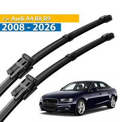 Erick's Wiper LHD Front Wiper Blades For Audi A4 B8 B9 Allroad 2008 - 2023 Windshield Windscreen Window Car Rain Brushes 24