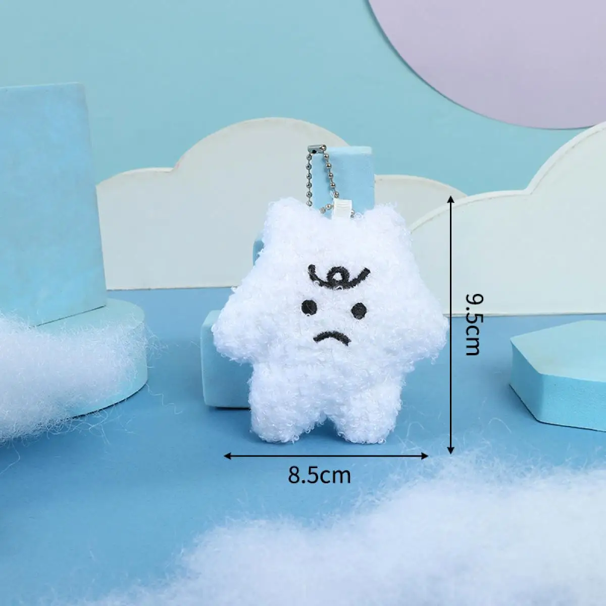 2Pcs Miffy Kawaii Cartoon Kaninchen Plüsch Puppe Schlüsselbund Nette Bär Anime Rucksack Charme Süße Mädchen Neue Stil Puppe Zubehör