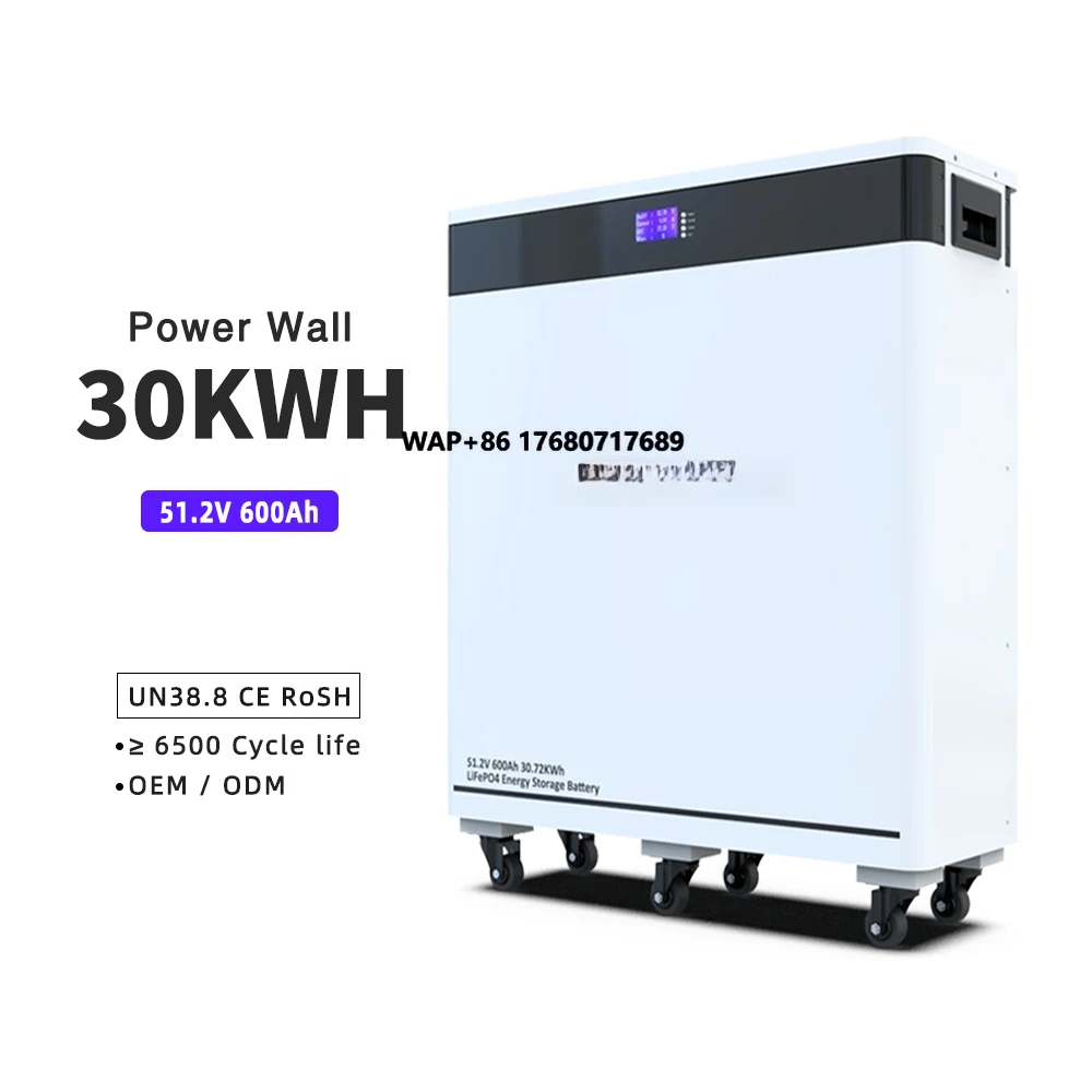 

Sunpok 30Kwh Battery 30Kw Home Energy Storage Battery 51.2V 48V 600Ah Lifepo4 Solar Lithium Iron Phosphate Battery