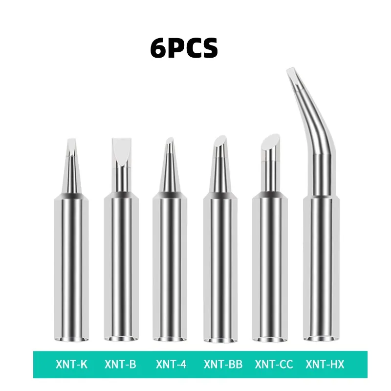 5-6PCS/lot WXP65 WP65 WTP90 Soldering Tips Compatible for Weller Iron Head XNT Series Kit