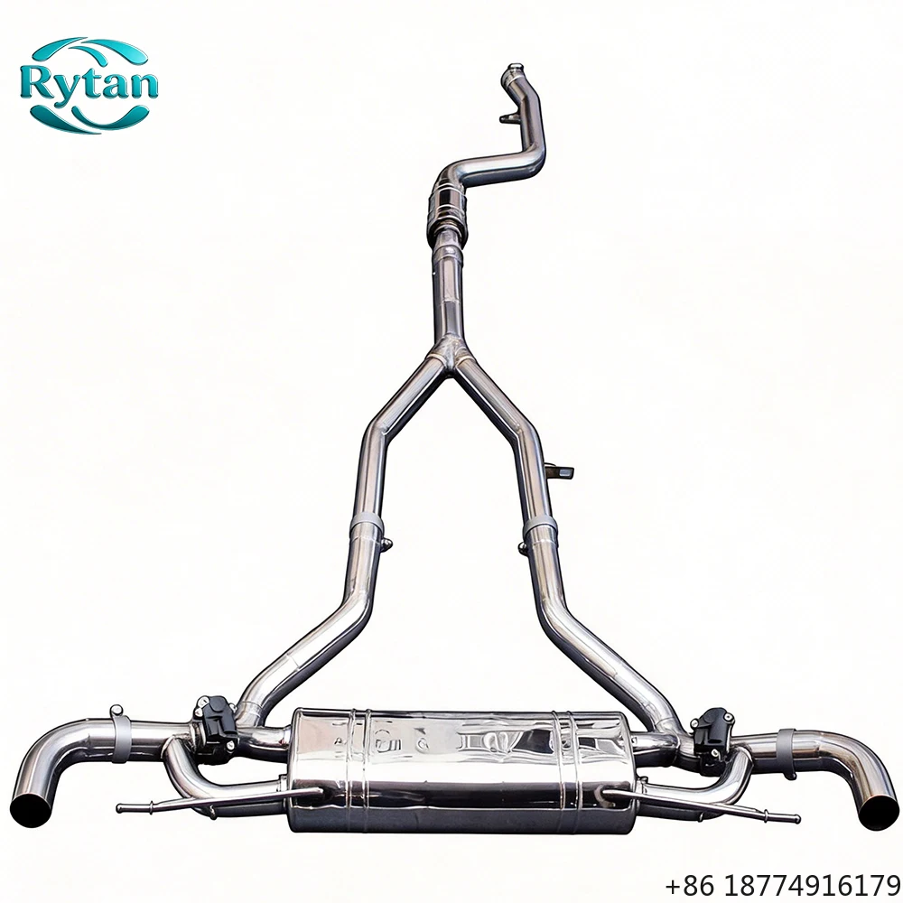 

Exhaust Pipe Exhaust Valved Stainless Steel Valvetronic Exhaust System Catback for 2024 X5 G05 B58 40I 3.0T