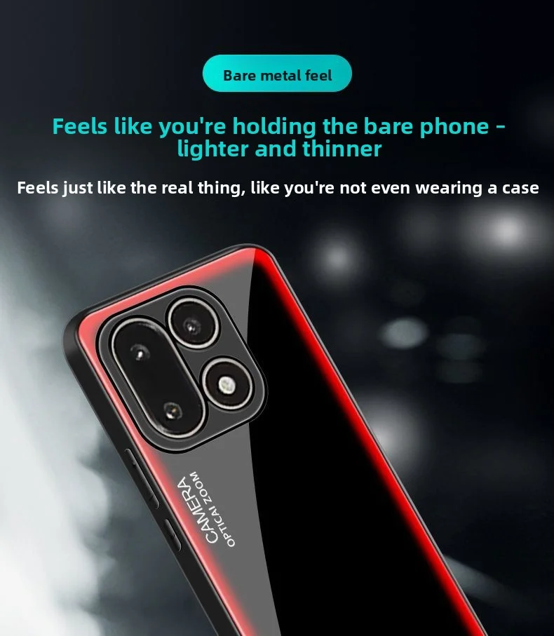 حافظة لهاتف OnePlus 15 من الزجاج المقسى الصلب غطاء خلفي واقٍ لهاتف OnePlus15 One Plus 15 1 + 15 غطاء كامل للهاتف #4