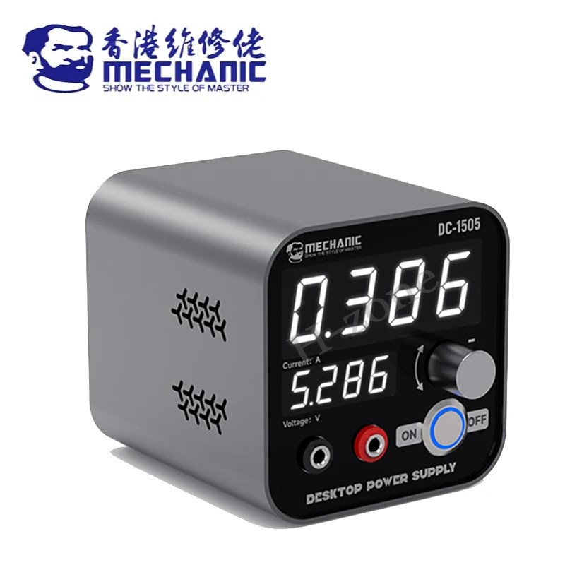 MECHANIC DC-1505 Power Supply Short Circuit Protection Smart Mini Desktop Adjustable Digital Control Power Supply Repair Tool