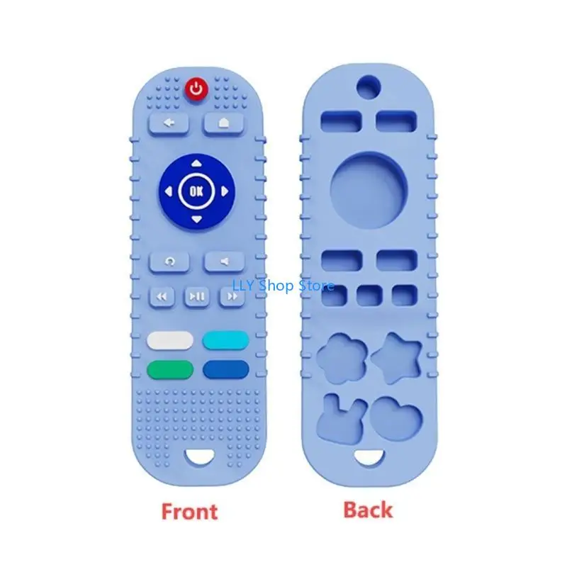 

T8UD Teethers for Babies 6-12 Months Remote Control Teething Toy Boys Girls