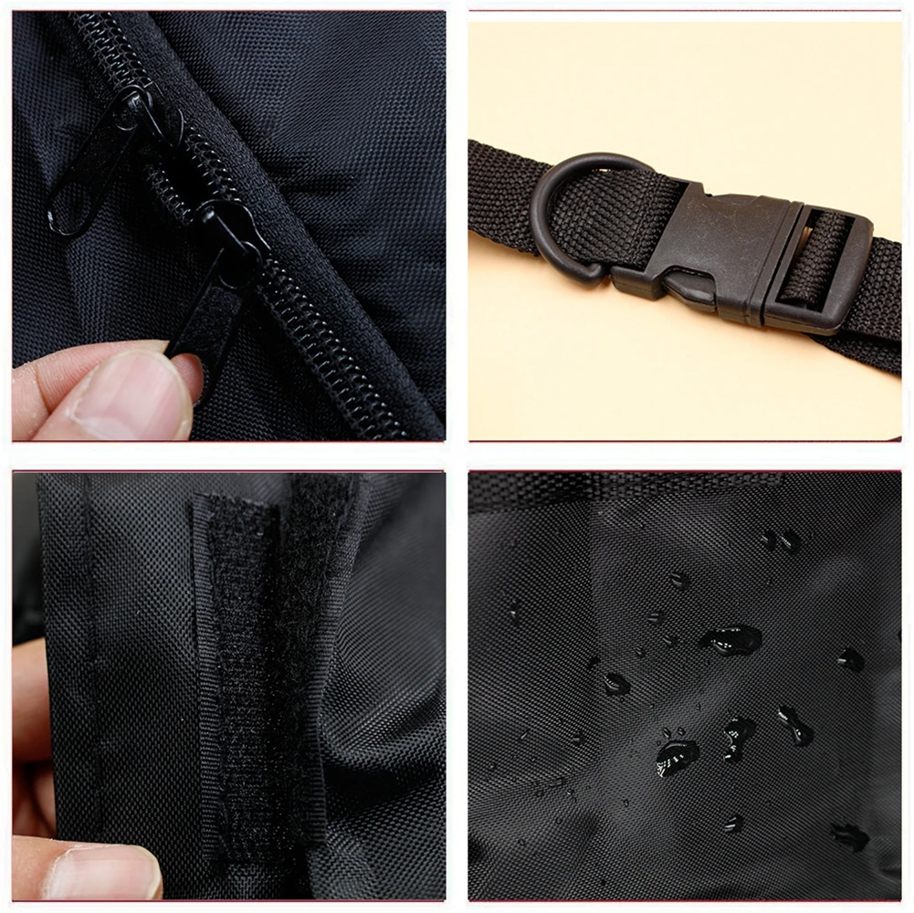 Fotografia 3: Bolsa transportadora de carga para teto de carro 600d, tecido oxford, à prova d'água, organizador de armazenamento dobrável para viagem, para carro, suv, vans, caminhão