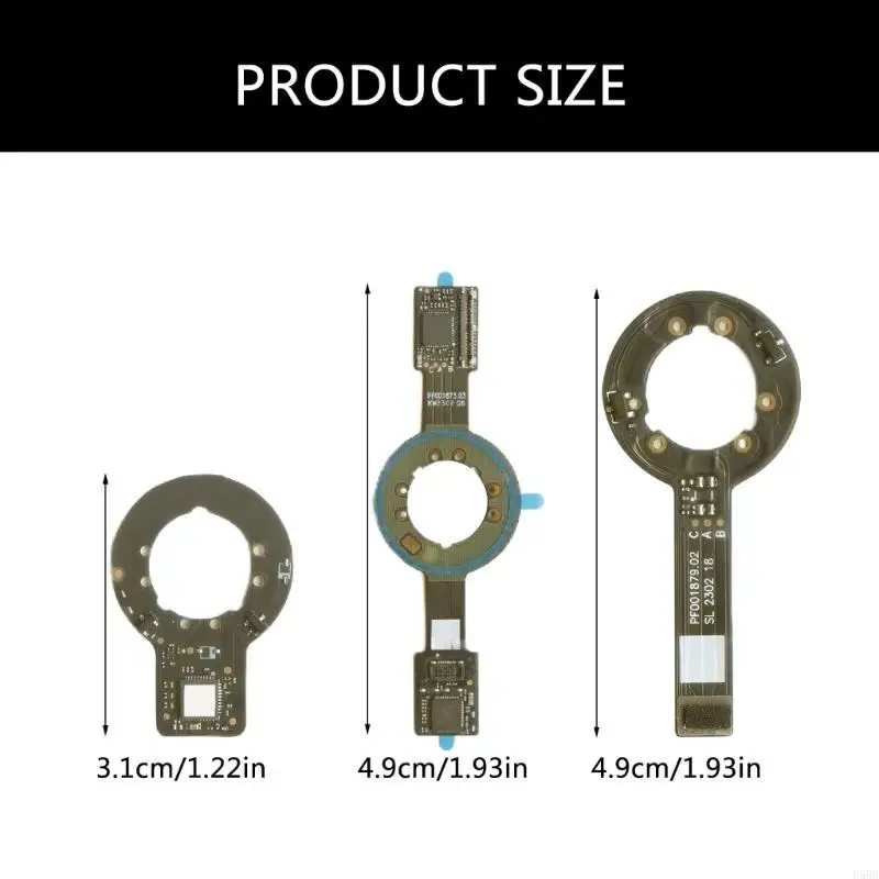 

D5BB Gimbals Yaw Roll Pitches Motor PZT Flat Cable Connecting Wire for 3pro Drones Gimbals Camera Connection