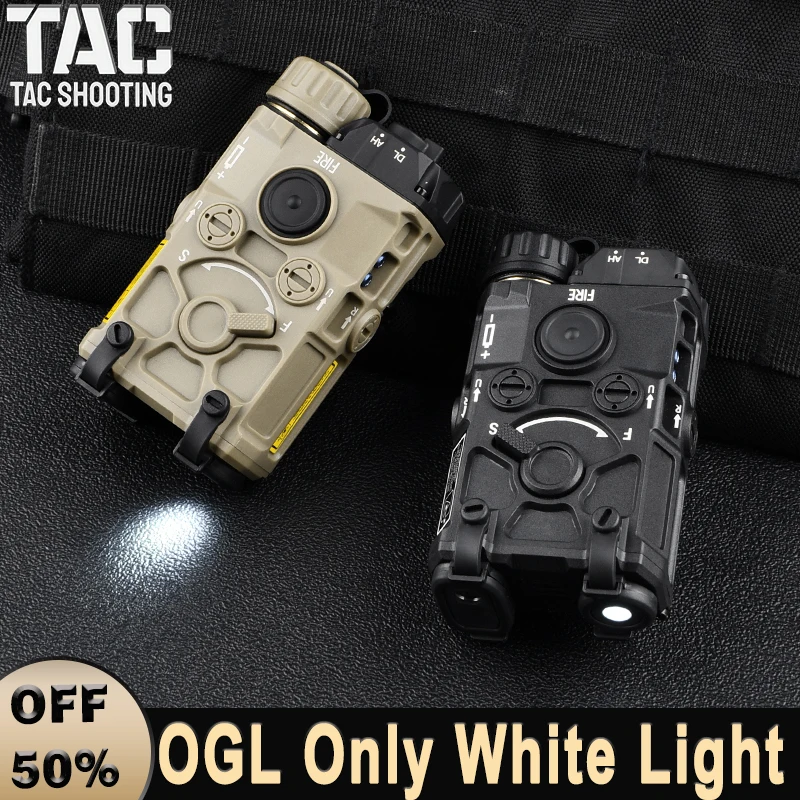 WADSN OGL Nylon Plastic Tactics Only Have White Light Hunting Rifle Scout Light Installation 20mm Rail Air Gun Weapon Accessory