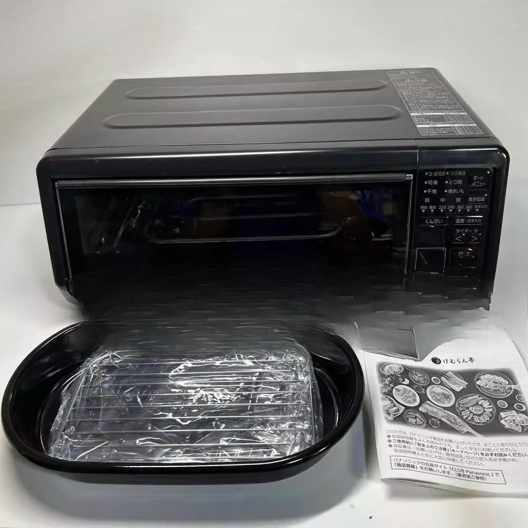 Grilled fish, roasted sweet potatoes, smoked oven NF-RT1100 reduces smoke by about 90%