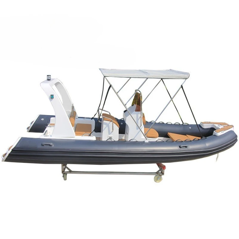Fiberglass assault boat, inflatable boat, inflatable assault boat, speedboat fishing boat