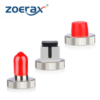 ZoeRax FC LC ST Optical power meter FC Adapter for Red Pen Metal Cap Fiber Optic Connector Kit Optical Power Meter Conversion