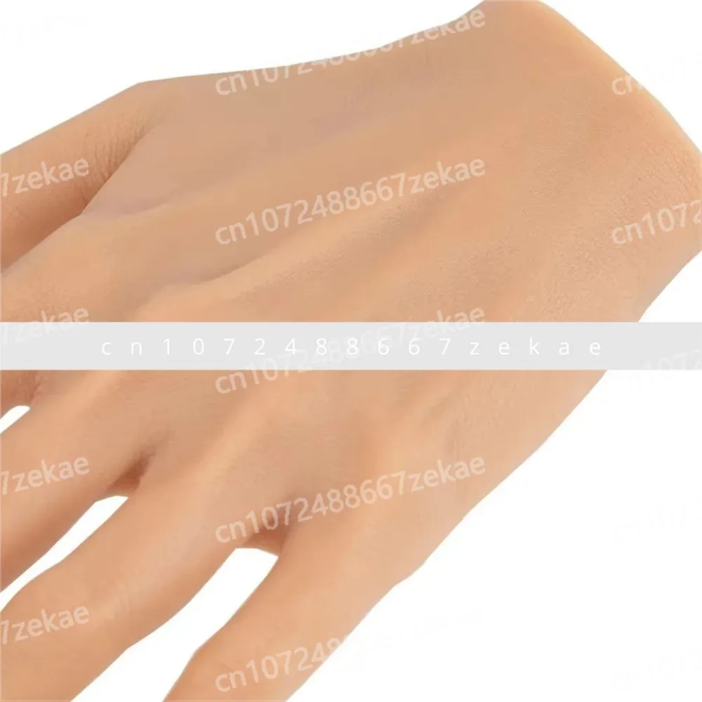 نموذج يدوي للتدريب على الأظافر من السيليكون الاحترافي #4