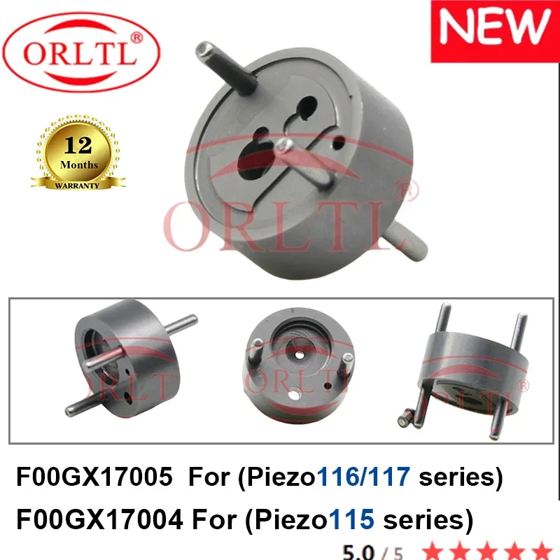 

ORLTL NEW F00GX17004 F00GX17005 For Bosch Piezo 0445115 0445116 0445117 Series Common Rail Injector Control Valve