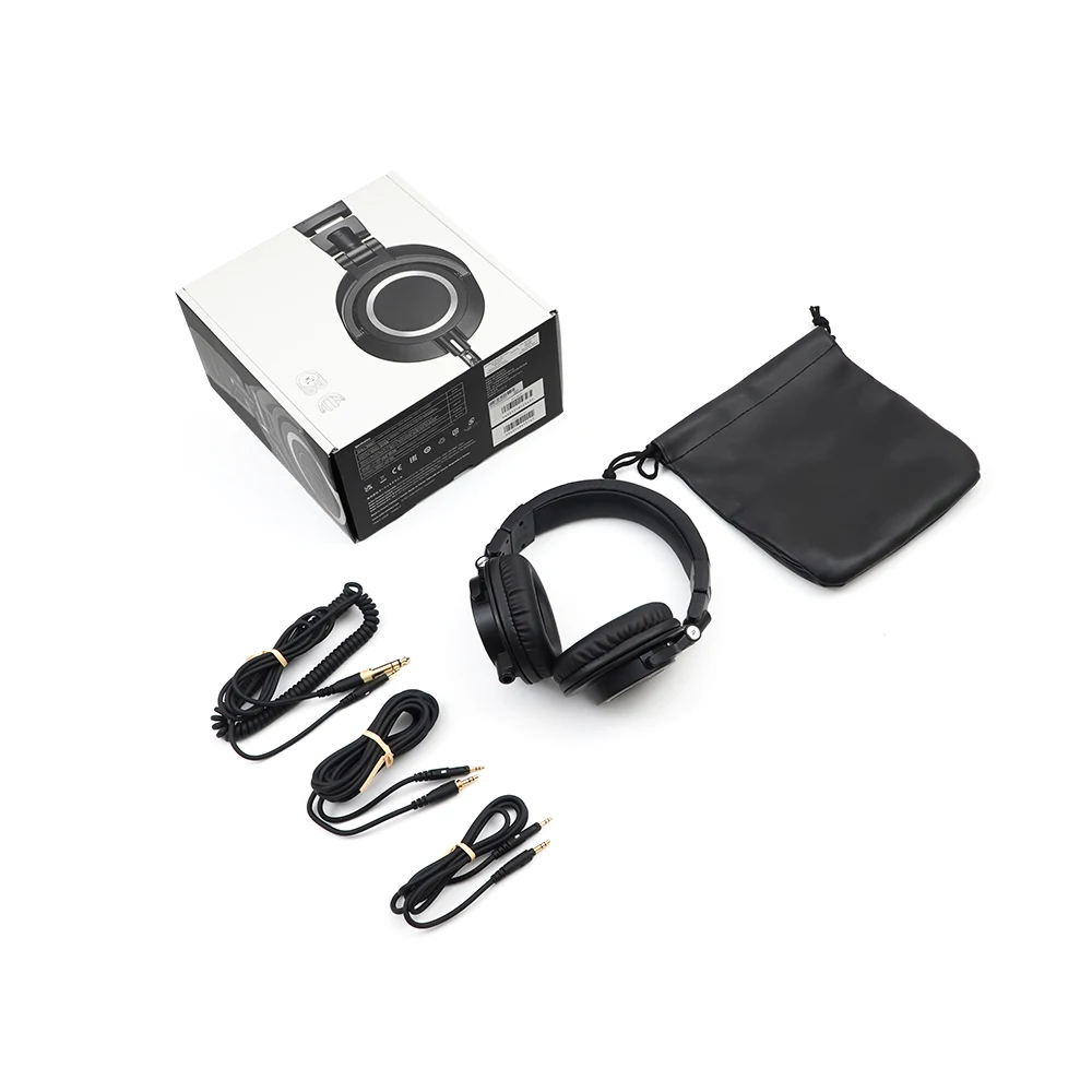 For Audio Technica ATH-M50x Professional studio monitor headphones, black