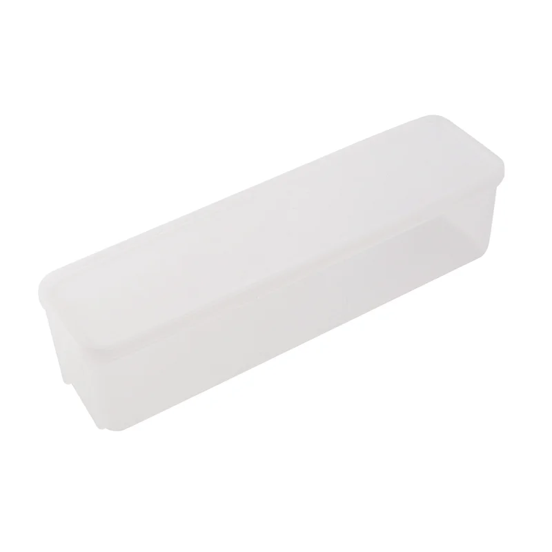 A19F-2X Household Noodle Translucent Storage Box Airtight Spaghetti Box Kitchen Food Fruit Container