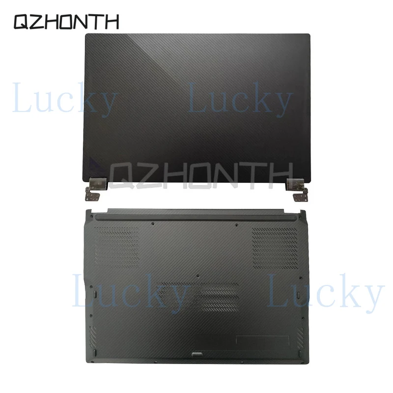

f New For ASUS ROG Flow X16 GV601 GV601V GV601RM Back Cover+Hinges / Bottom Case