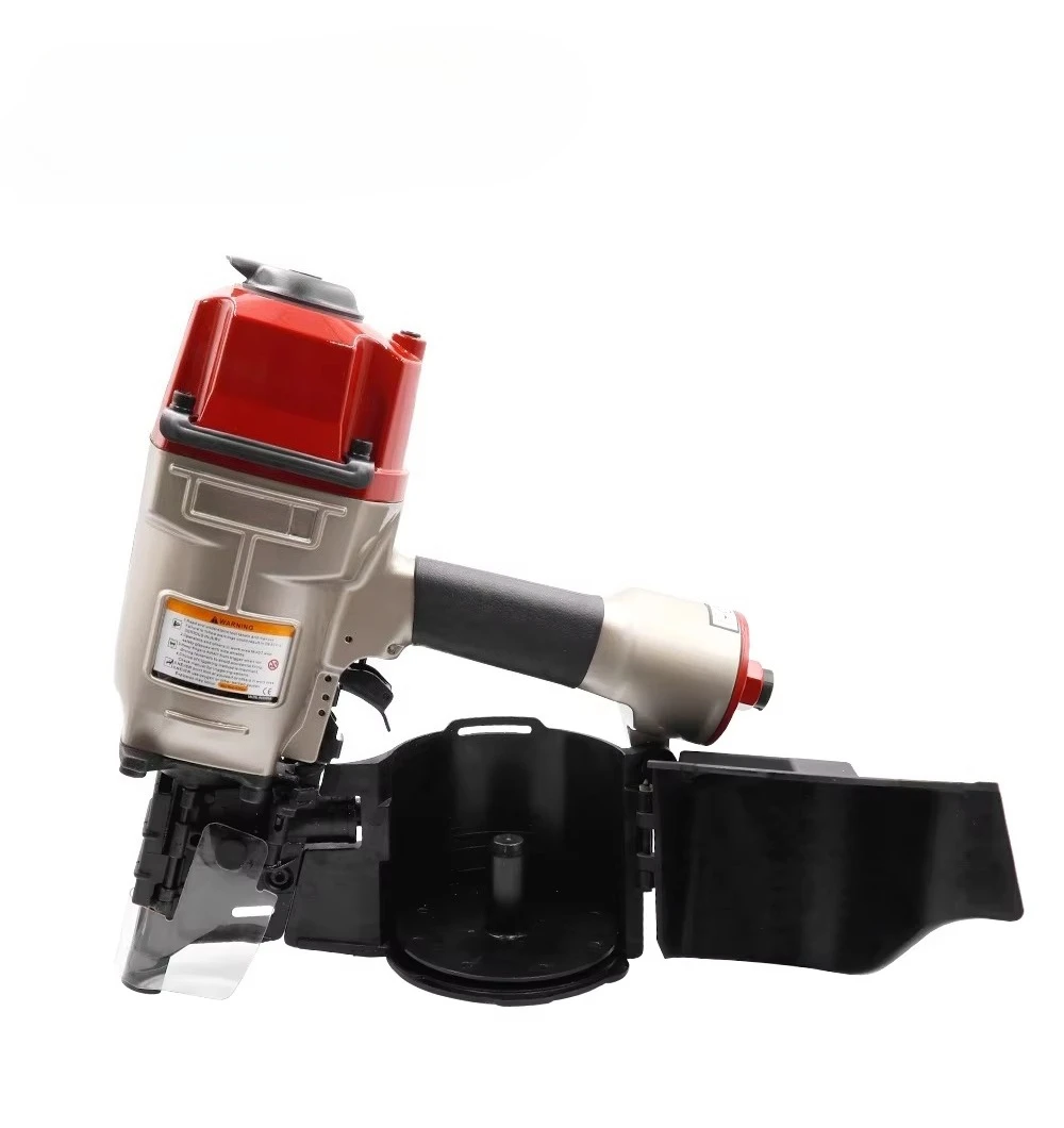 Cn80 Industrial Diy Grade Roofing Tool Pneumatic Coil Nailer With 1-year Warranty Max Coil Pallet Nailer